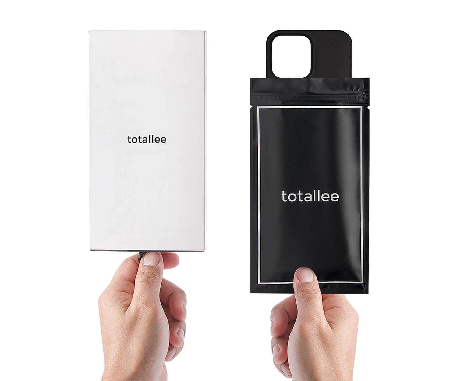 a thin iPhone case and its packaging